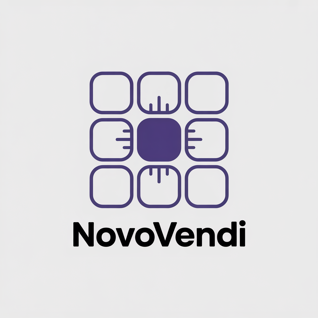 NovoVendi grid pulse logo